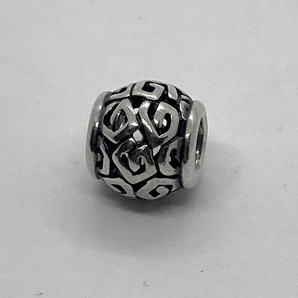 Pandora Sterling Silver Amazing Openwork Charm Bead #790464FZ